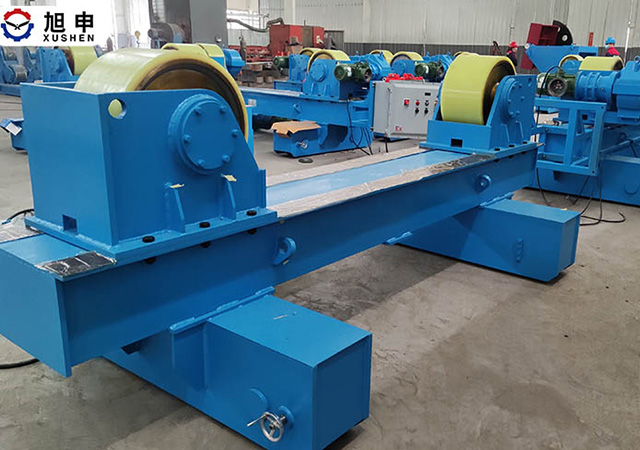 Year-end orders keep on coming, shandong zibo customer ordered the shifting machine, welding rotator loading shipment